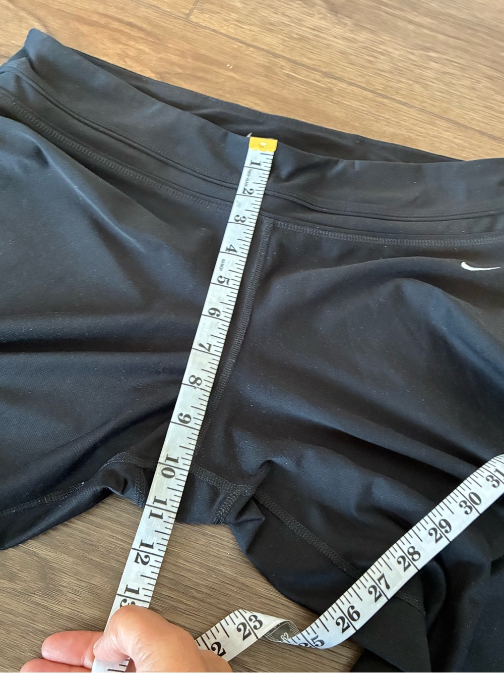 Nike Dri-FIT Black Bootcut Yoga Pants Hidden Pocket. Size Women's Large - Picture 9 of 12